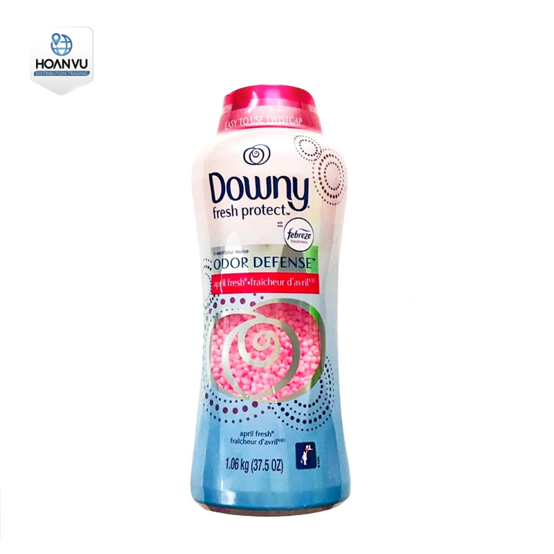 Hạt xả vải Downy Fresh Protect April Fresh Hồng 963g - Mỹ