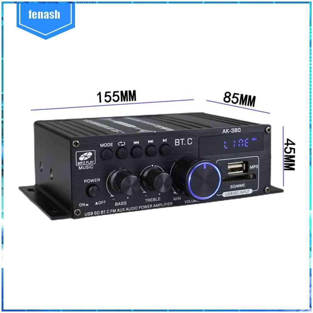 Bộ Khuếch Đại Âm Thanh HIFI AK380 2 Kênh 40W + 40W Karaoke