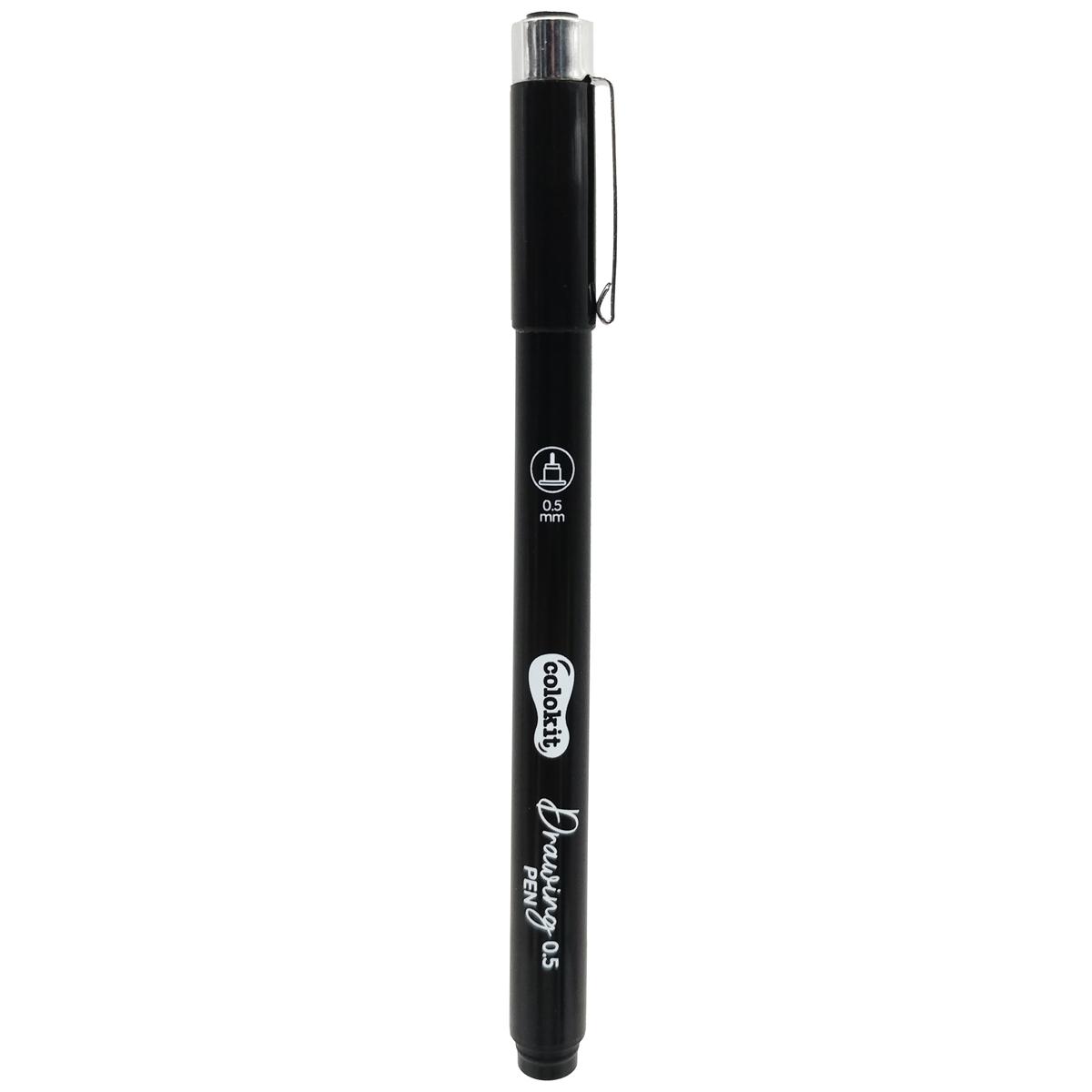 Bút Kim Kỹ Thuật 0.5 mm - Drawing Pen - Colorkit DW-C004 - Mực Đen