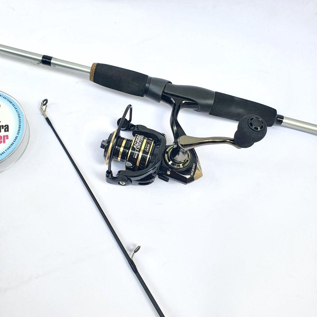 Bộ Cần Câu Cá Lure Máy Đứng Daiwa Hàng Nội Địa Siêu Rẻ Siêu Khỏe Cần Câu Lure Độ Cứng ML