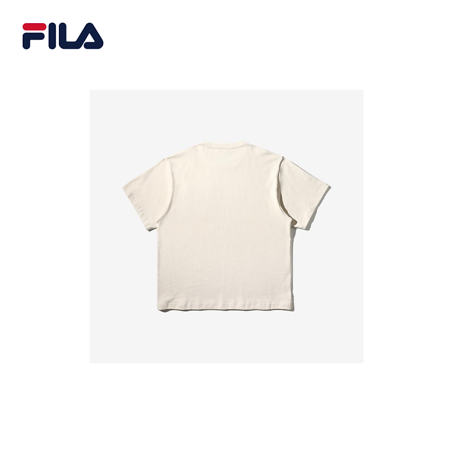 Áo thun tay ngắn unisex Fila Explore Woven Patch - FS2RSD2E02X