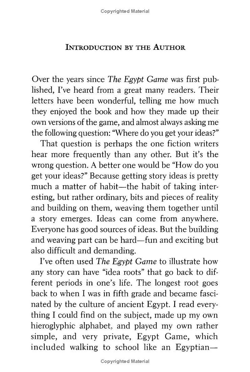 Sách ngoại văn: The Egypt Game