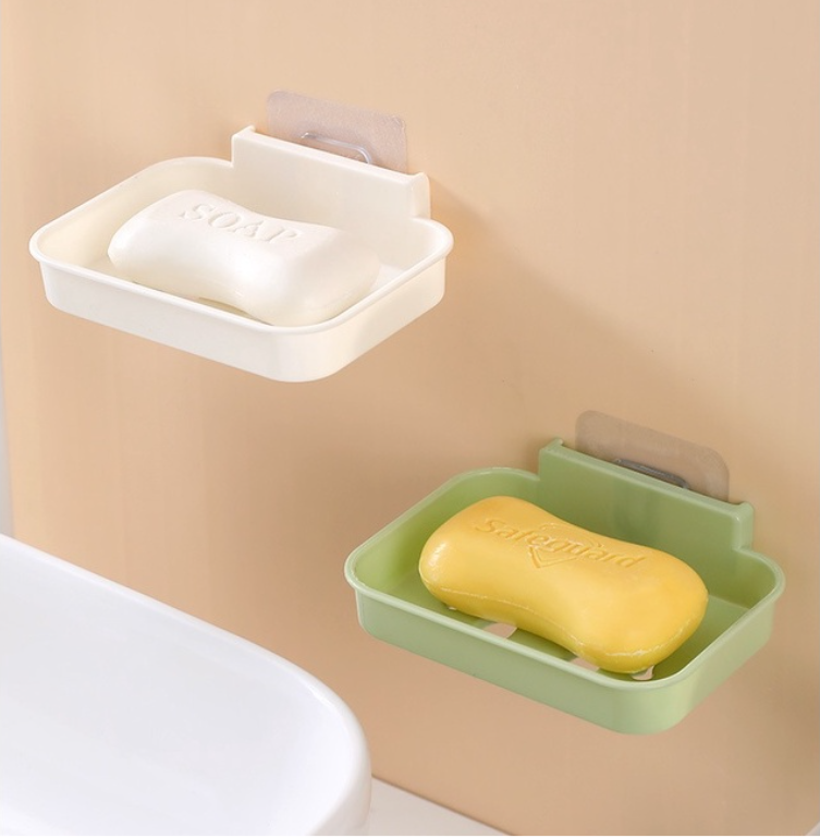 Khay Đựng Xà Bông 1 Lớp A151 Dán Tường - màu ngẫu nhiên