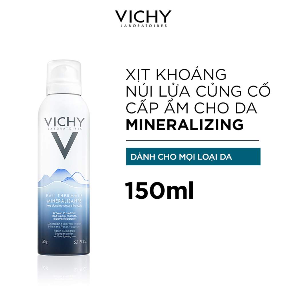 Bộ sản phẩm cấp ẩm và bảo vệ da dành cho ban ngày Vichy Mineralizing Water