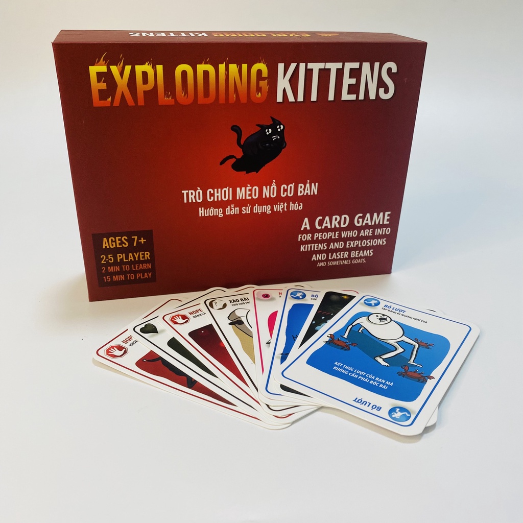 Trò Chơi Boardgames Mèo Nổ (Dành Cho Người Lớn) - Giao Màu Ngẫu Nhiên