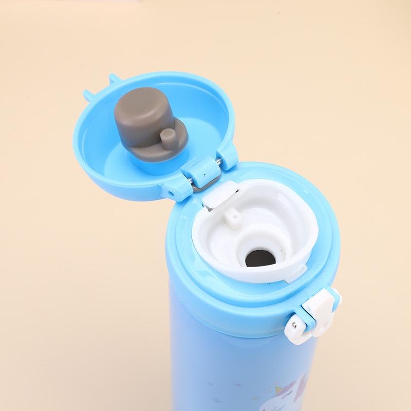 Bình giữ nhiệt inox 350ml,bình giữ nhiệt cho bé có thể mang đi học ngỗ nghĩnh