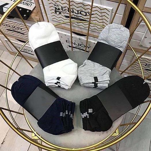 Set 10 Đôi Tất / Vớ Cổ Ngắn ZR Hàn Quốc