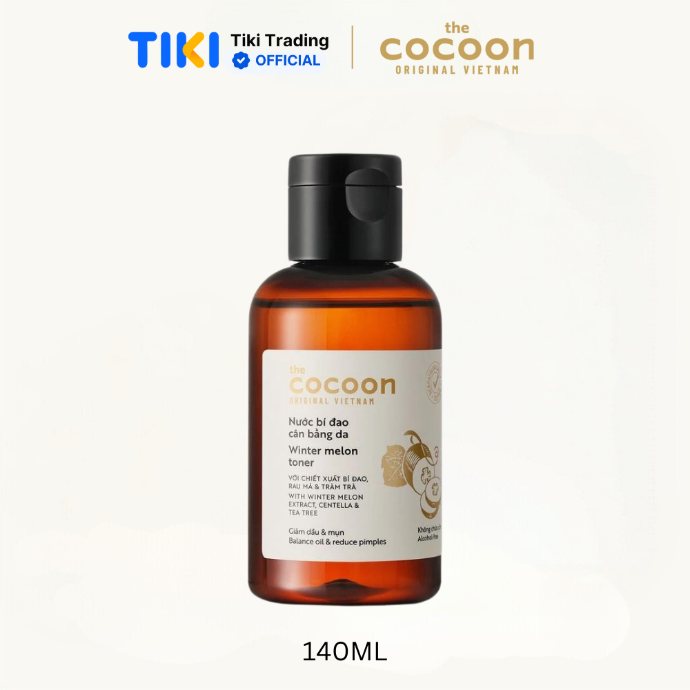 Nước bí đao cân bằng da (toner) Cocoon 140ml