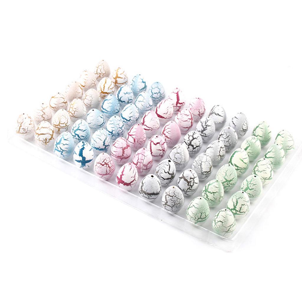 60 Mini Trắng Magic Trứng Khủng Long W Crack Màu DINO Mẫu Nước Nở Đồ Chơi