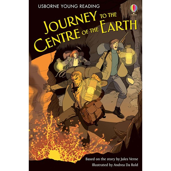 Usborne Young Reading Series Three: Journey to the Centre of the Earth