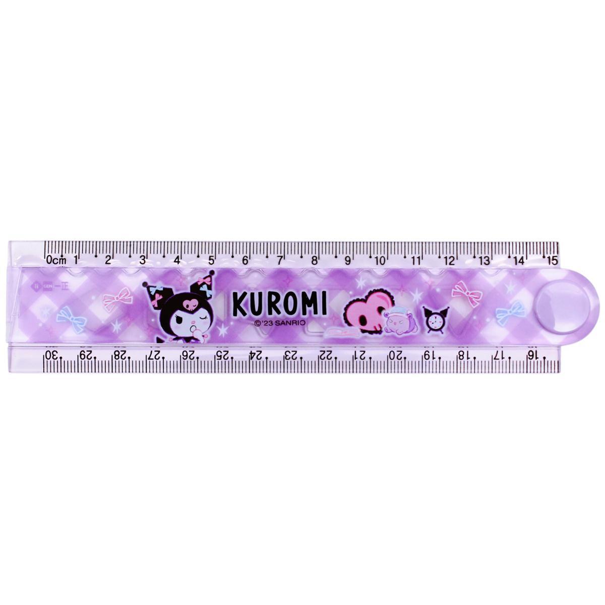 Thước Gấp Kukomi 30 cm - iiGEN YZ9905 (Họa Tiết Giao Ngẫu Nhiên)