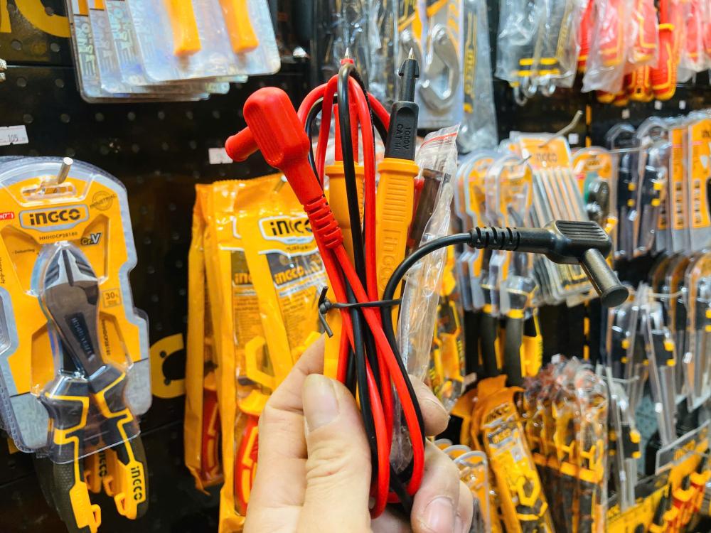 ĐỒNG HỒ VẠN NĂNG KỸ THUẬT SỐ 1000V 6000 SỐ ĐẾM TỰ ĐỘNG 6V INGCO DM310004 - HÀNG CHÍNH HÃNG