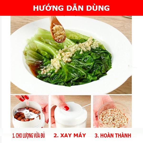 dụng cu xay tỏi rút dây- máy xay tỏi rút dây