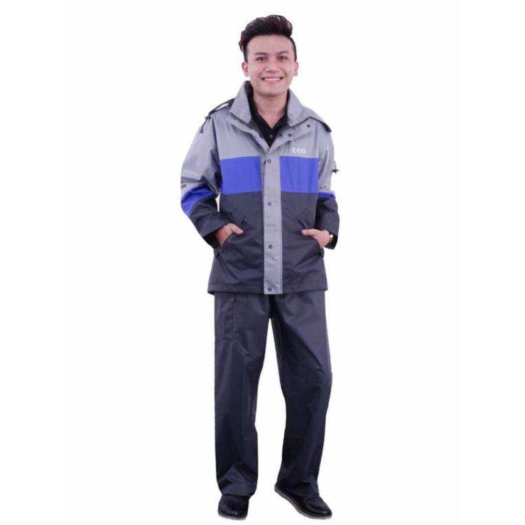 BỘ QUẦN ÁO ĐI MƯA Đi Phượt Đi Xe Đạp Thời Trang RANDO Chính Hãng Vải Dù Cao Cấp Không Thấm Nước Phản Quang GIÁ SỈ ECO