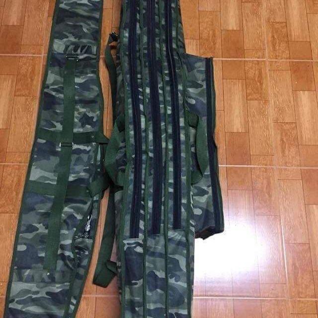 Túi đựng cần câu dài 1m5 3 ngăn hàng việt nam sản xuất y hình