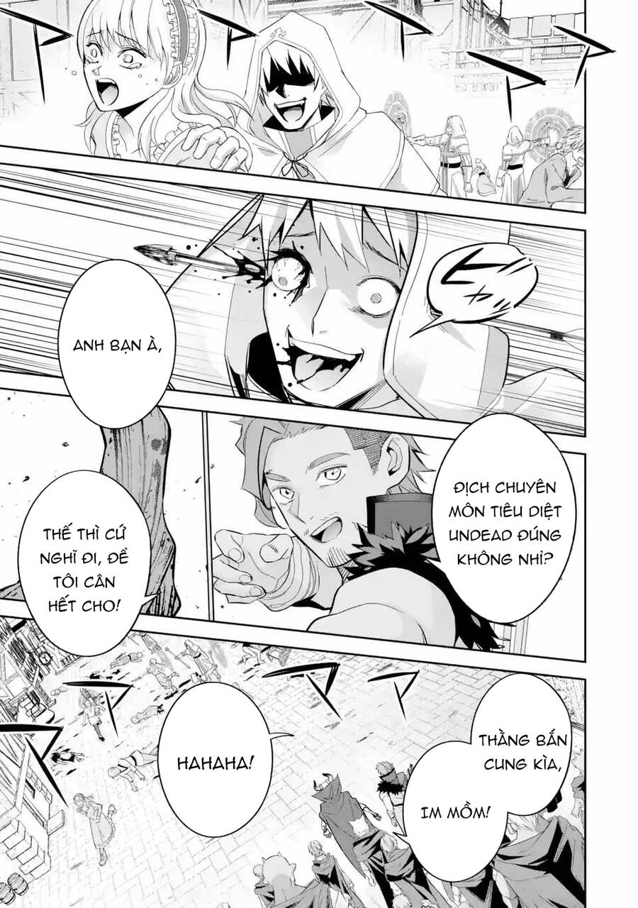 tôi, hiền nhân bị xử tử hình, đã được tái sinh lại thành một lich, và chiến tranh xâm lược bắt đầu chapter 21 37