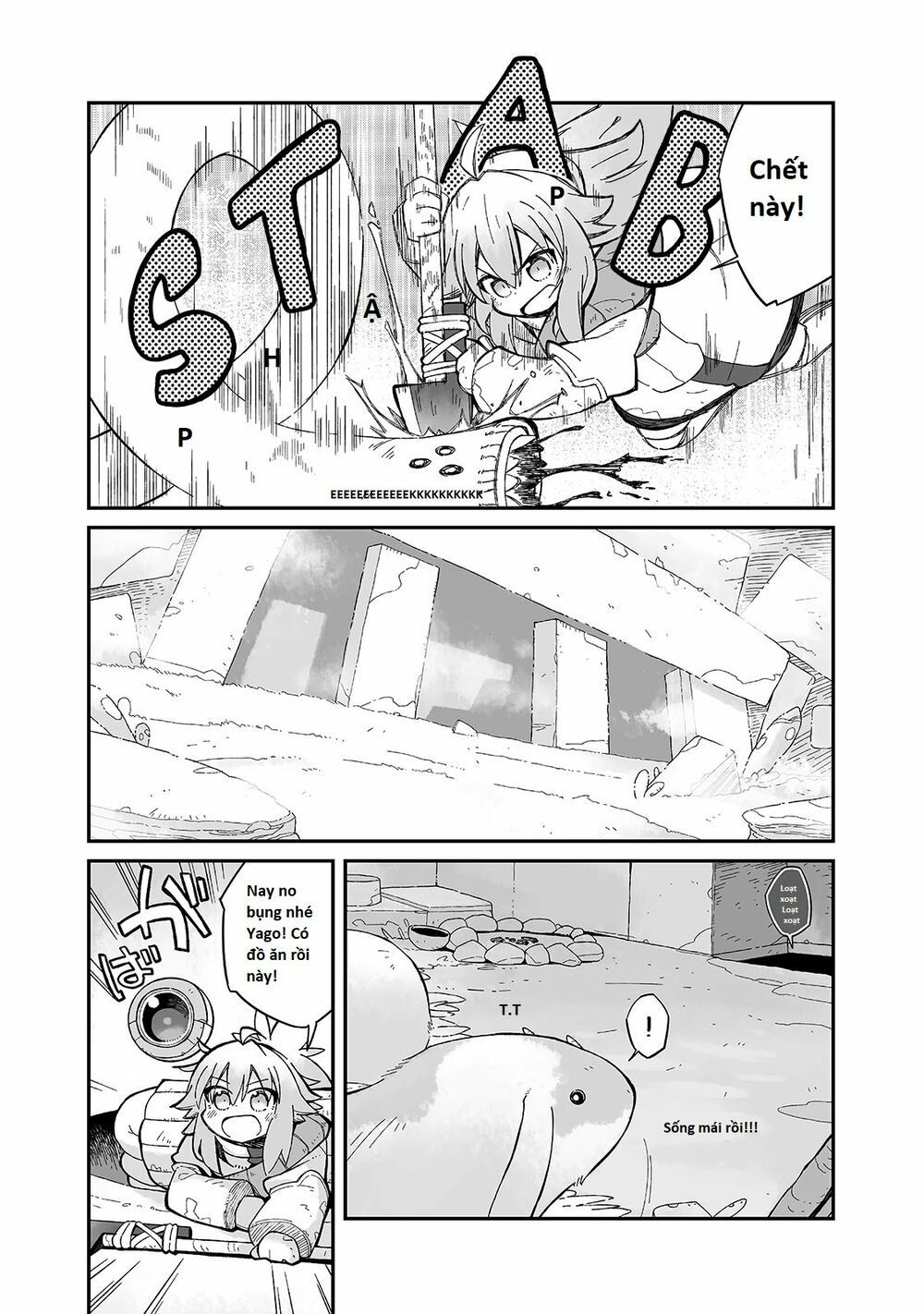 ngay cả khi hậu tận thế, thật hạnh phúc vẫn còn được sống... chapter 8 18