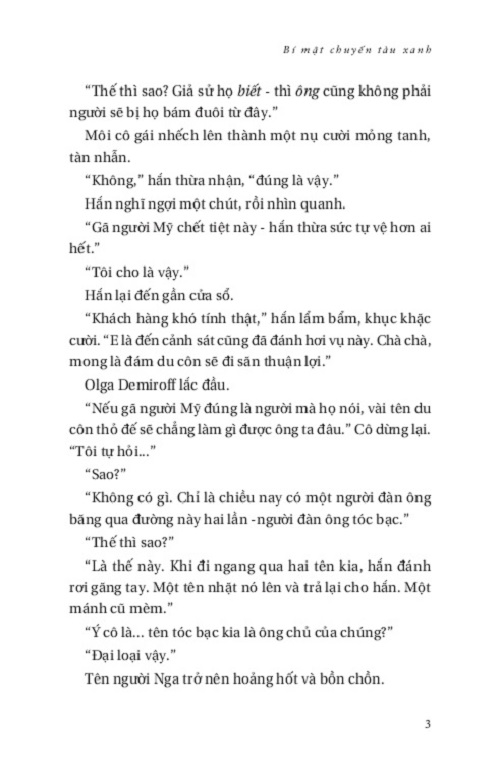 The Mystery Of The Blue Train - Bí Mật Chuyến Tàu Xanh - TRE