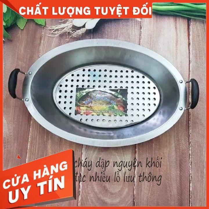 KHAY OM CÁ INOX- khay lẩu cá inox cao cấp