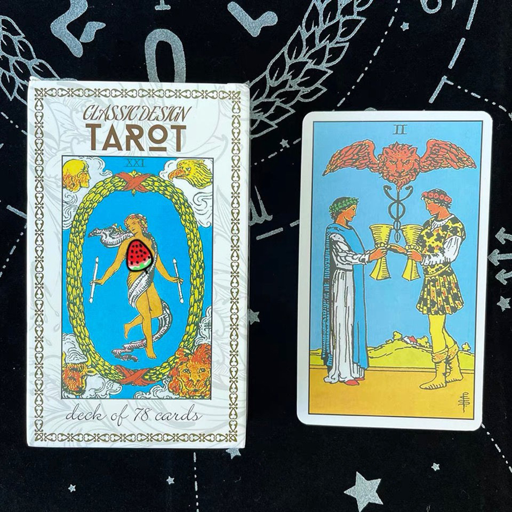 Bộ Bài The Classic Design Tarot 78 Lá Bài Tặng Đá Thanh Tẩy