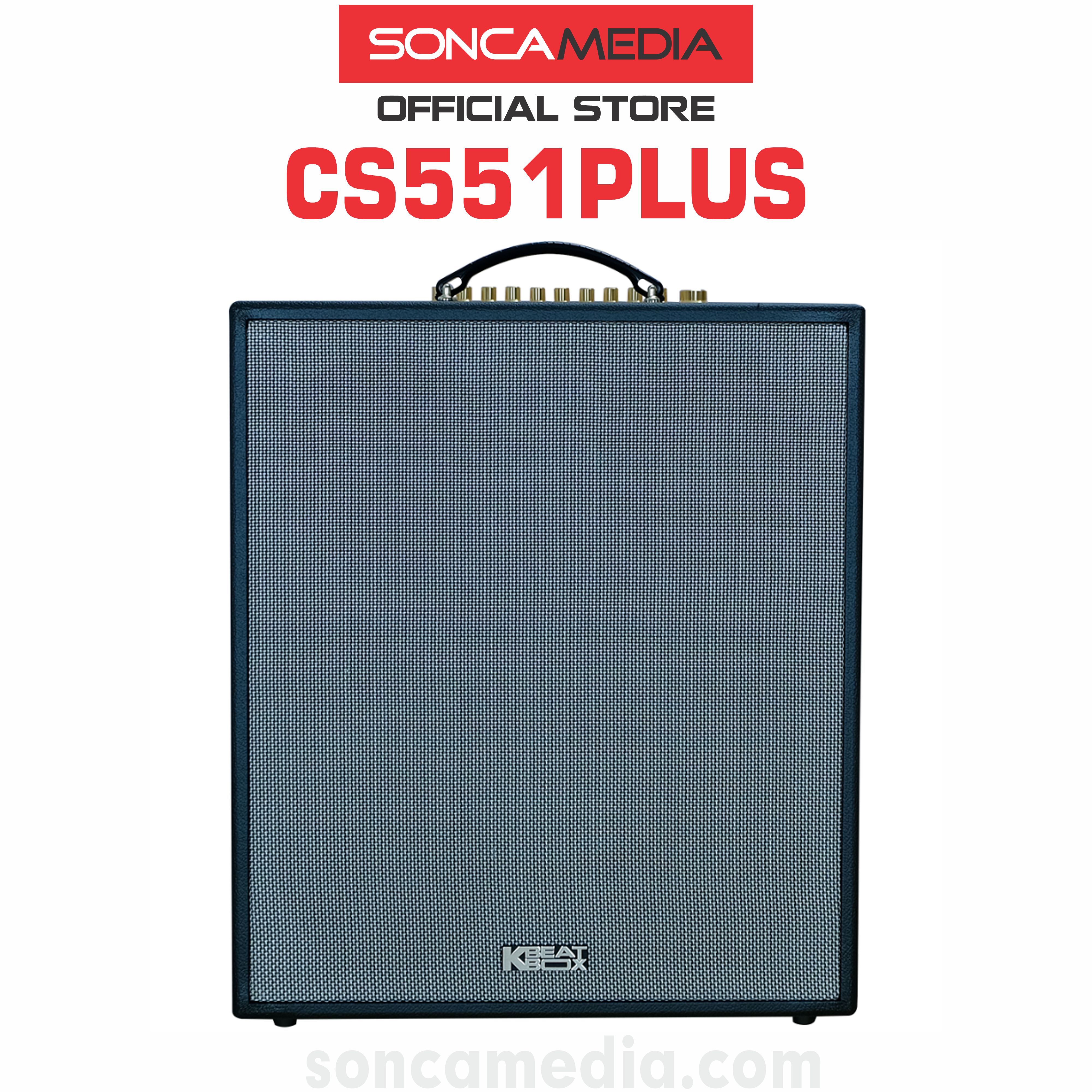 Dàn âm thanh di động xách tay ACNOS CS551Plus [HÀNG CHÍNH HÃNG]