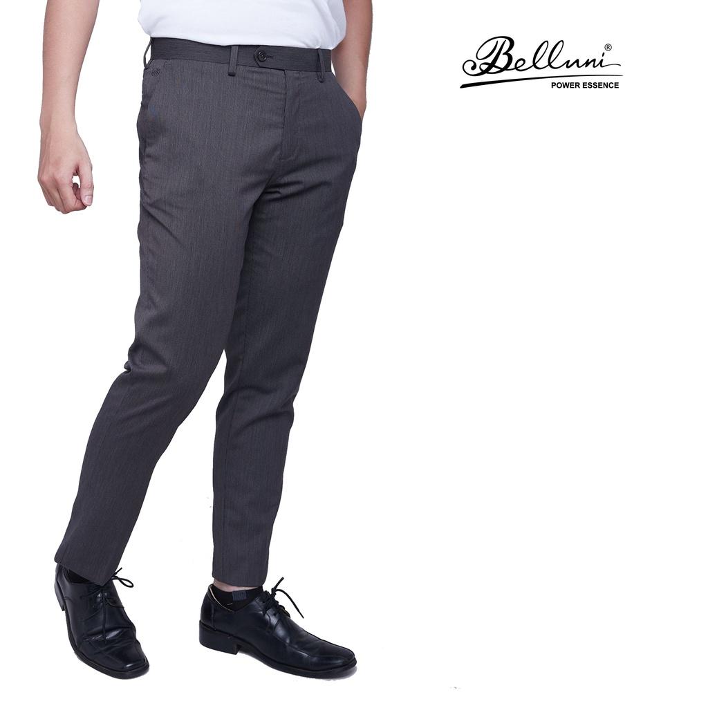 Quần tây nam công sở slimfit hàng hiệu cao cấp BELLUNI - QTS.PRS.BE.003.BL1