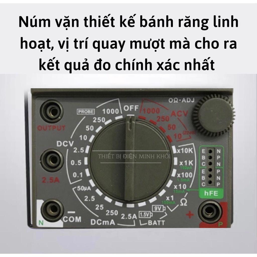 Đồng Hồ Vạn Năng VOM Depee DE-960TR - Đồng Hồ Đo Điện Tặng Kèm Pin