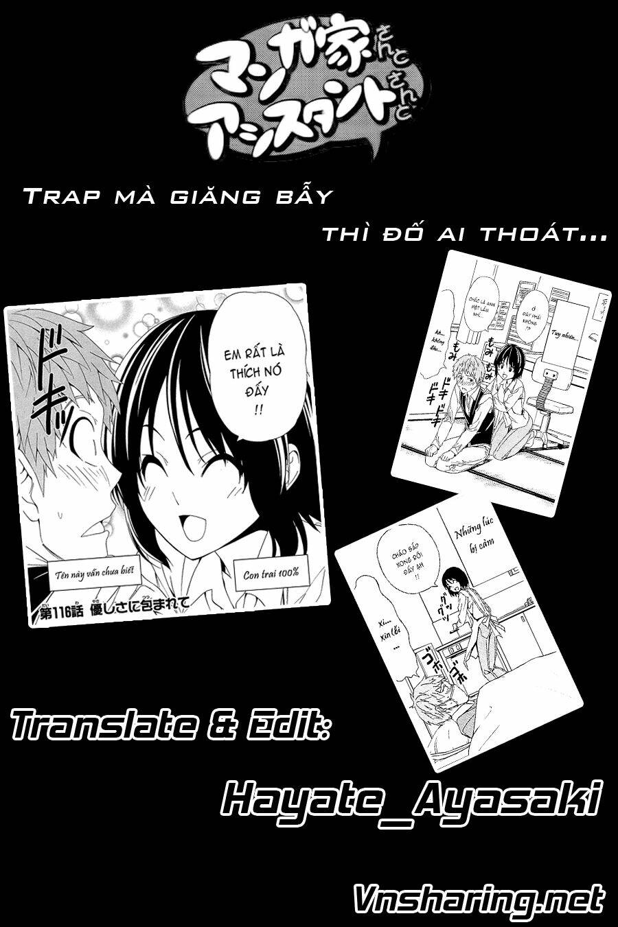 tác giả manga và cô phụ tá chapter 116 9