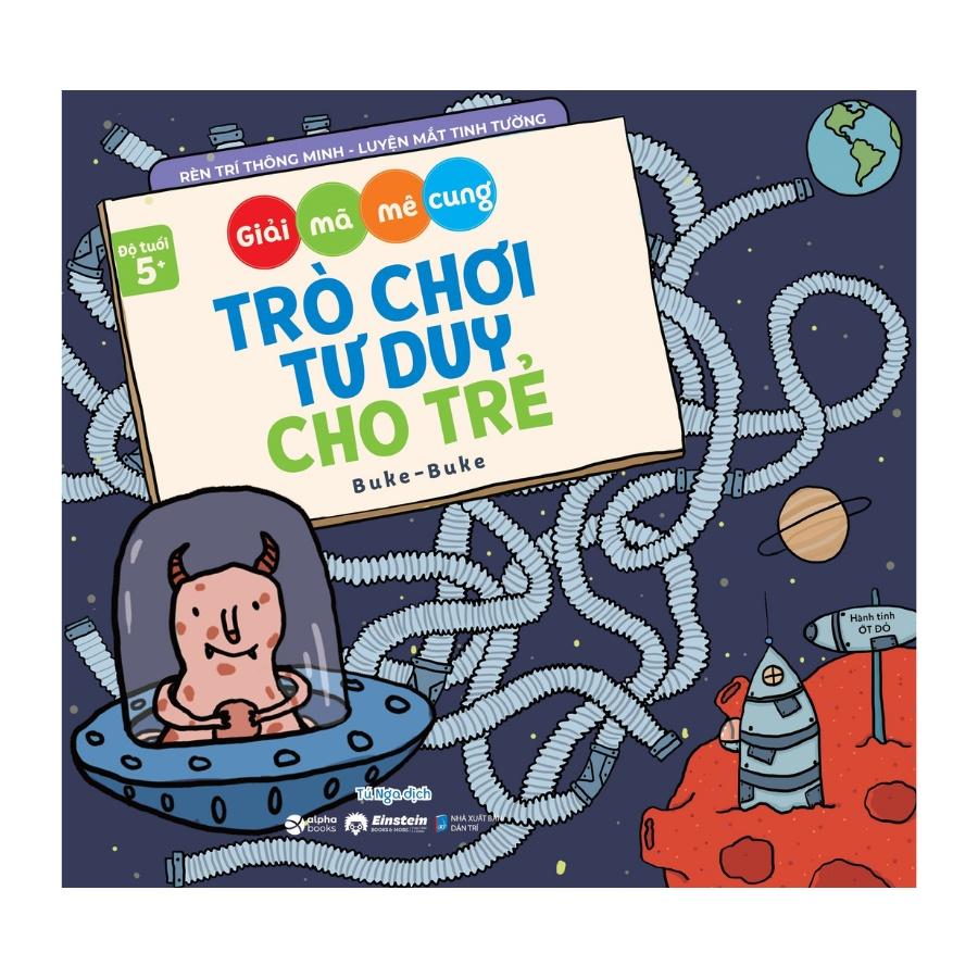 Trò Chơi Tư Duy Cho Trẻ - Giải Mã Mê Cung - Buke Buke   - Bản Quyền