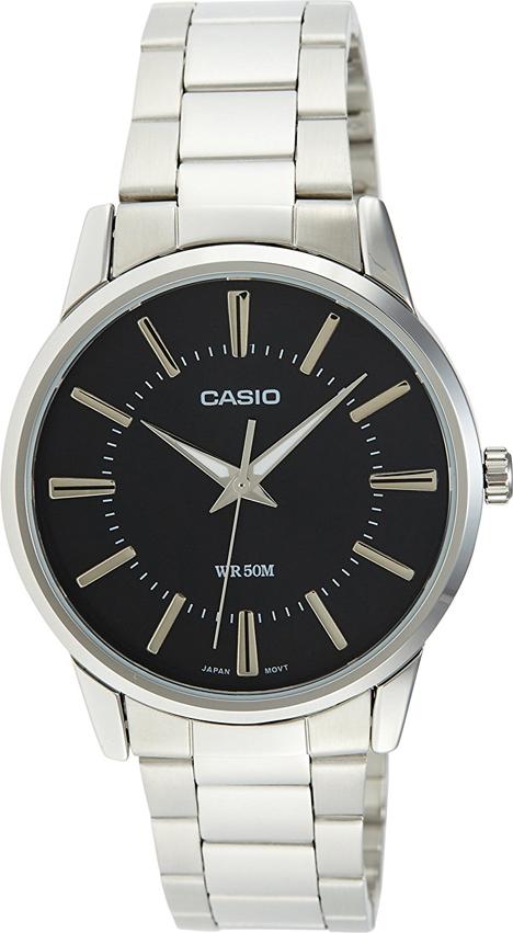 Đồng Hồ Nam Dây Thép Casio MTP-1303D-1AVDF (47mm) - Bạc - Bạc