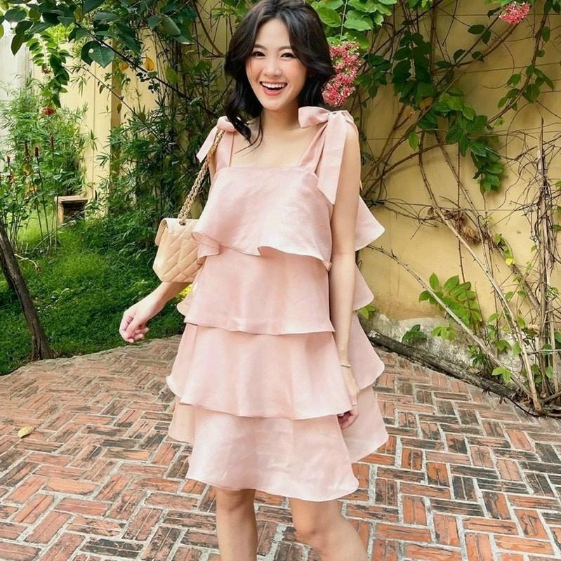 Đầm Ngắn Đi Chơi LABELLE Nhiều Màu DCTK33