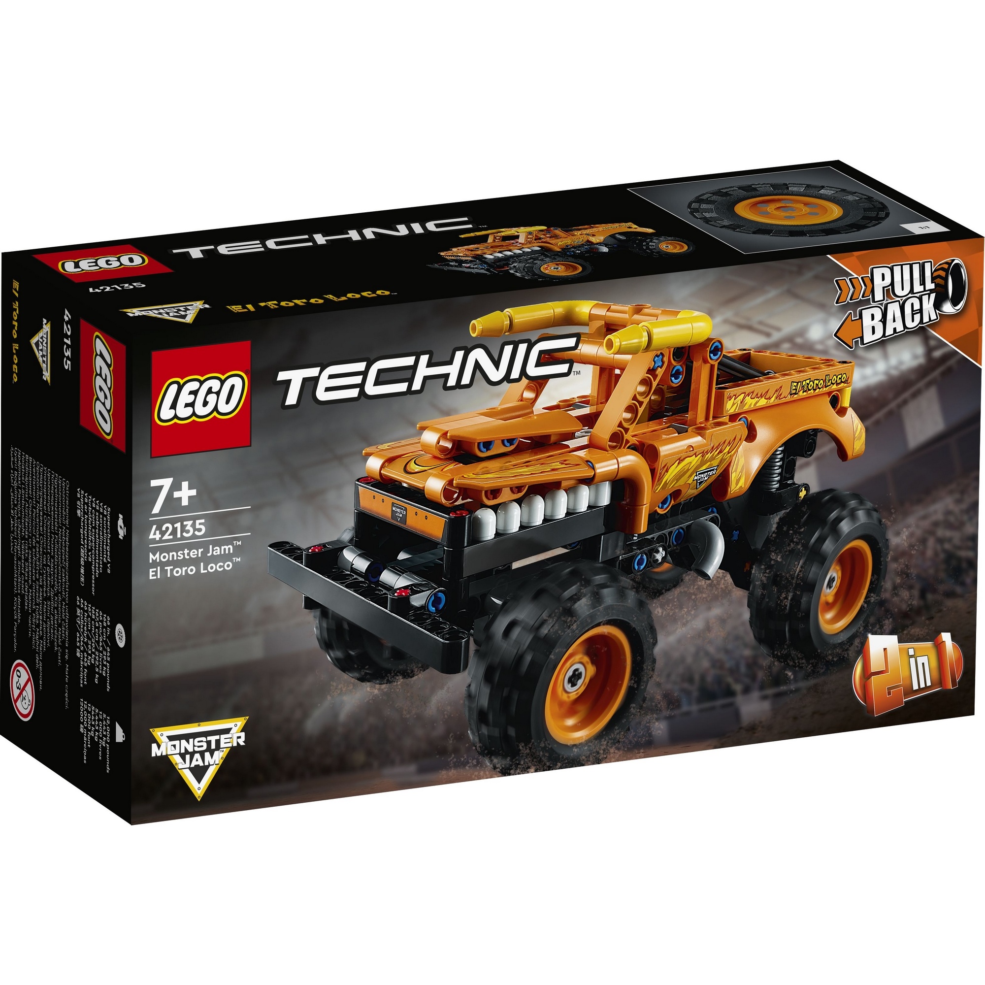 LEGO Technic 42135 Chiến Xe Monster Jam El Toro Loco (247 chi tiết)