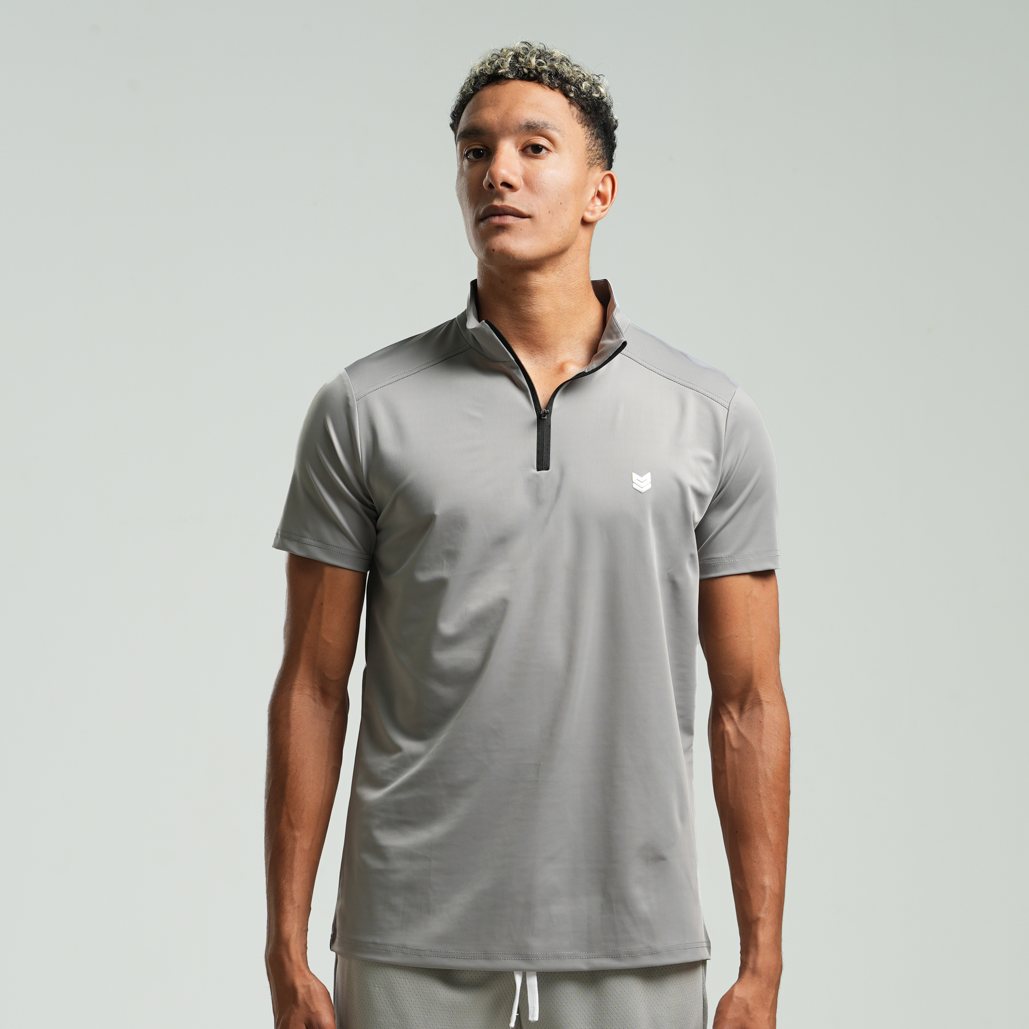 Áo ngắn tay Redikick Half zip Training Top co giãn Bóng Rổ Pickle ball Gym Chạy Bộ Bóng Đá Tennis