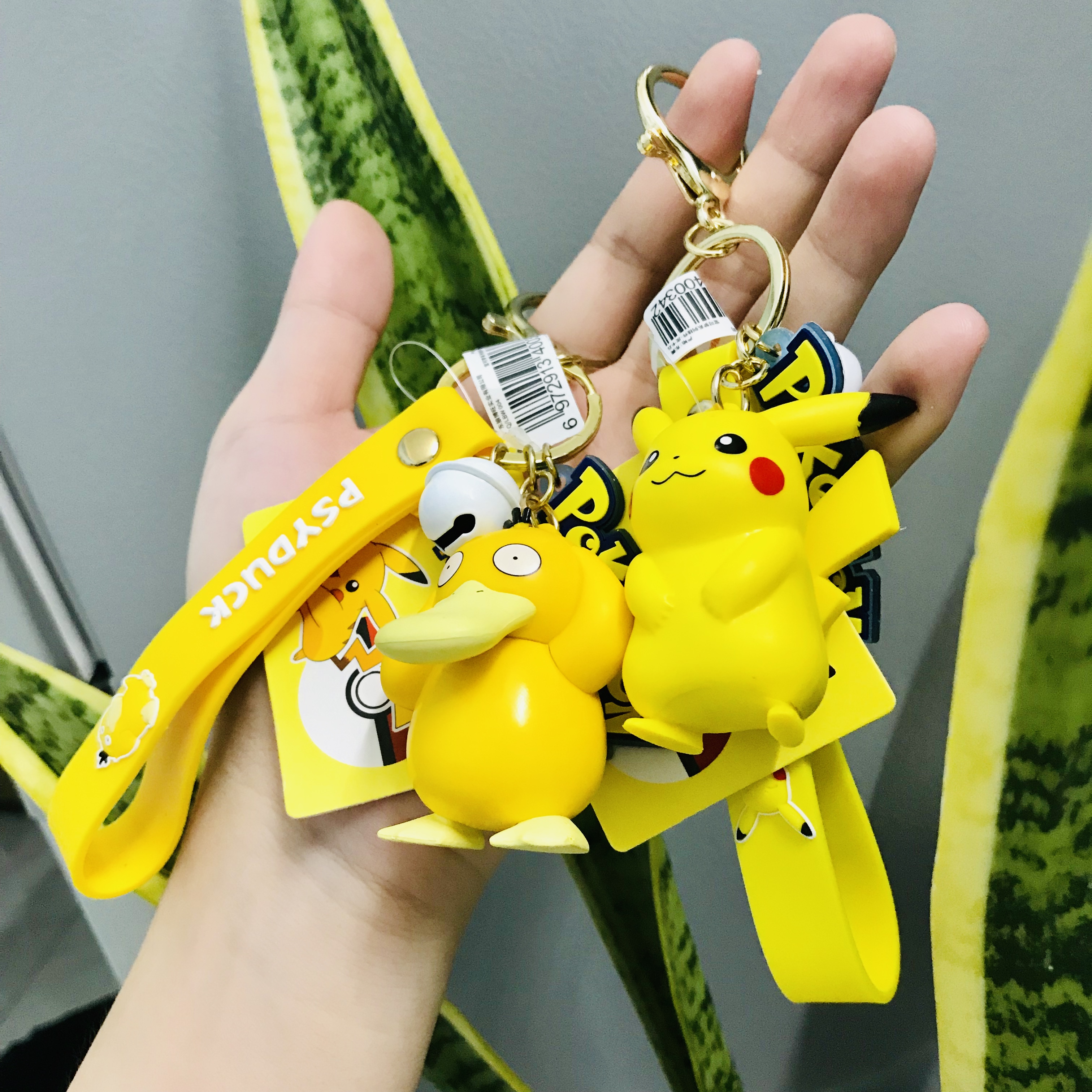 Móc khóa cao cấp Hoạt hình, vịt siêu cute