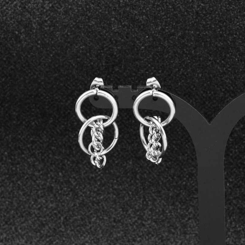 Đôi bông tai unisex thời trang idol bắt trend