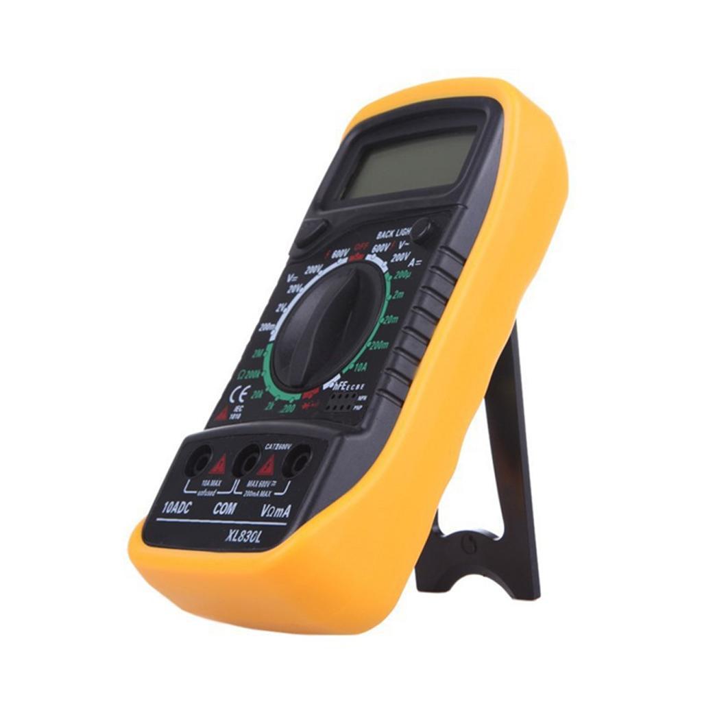 Digital Multimeter XL830L AC DC OHM Meter Voltage Tester Ammeter Circuit Checker