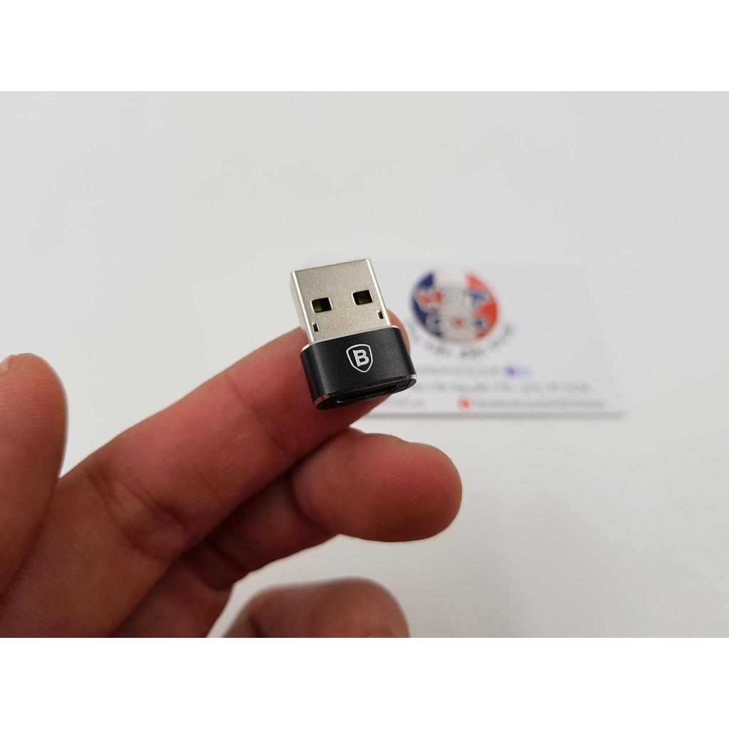 Đầu chuyển đổi Type-C sang USB 2.0 Baseus- hàng chính hãng