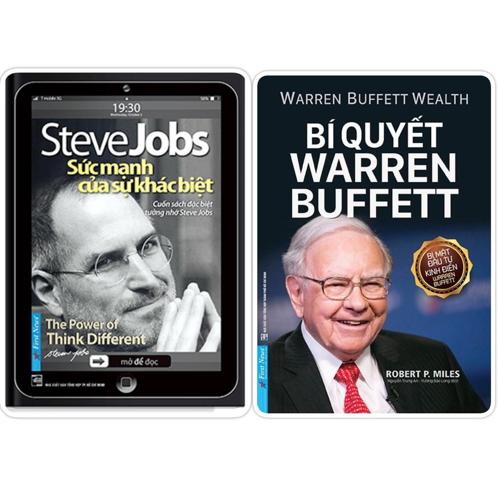Hình ảnh Sách - Combo Sức Mạnh Của Sự Khác Biệt + Bí Quyết Warren Buffet - First News