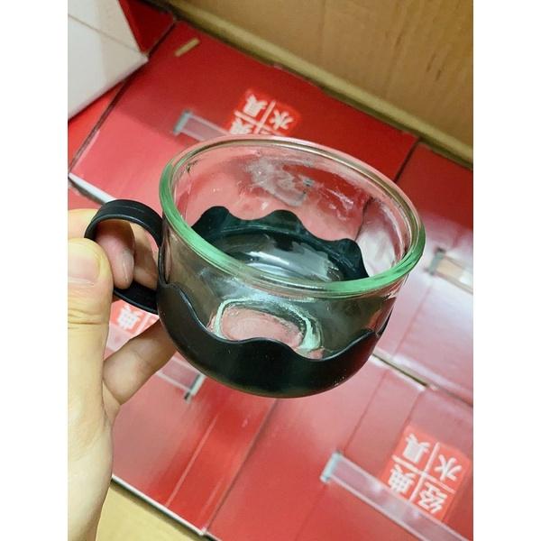 Sỉ 33K - Bộ Ấm Pha Trà Thủy Tinh Kèm 4 Tách Lưới Lọc Inox 304 Không Gỉ