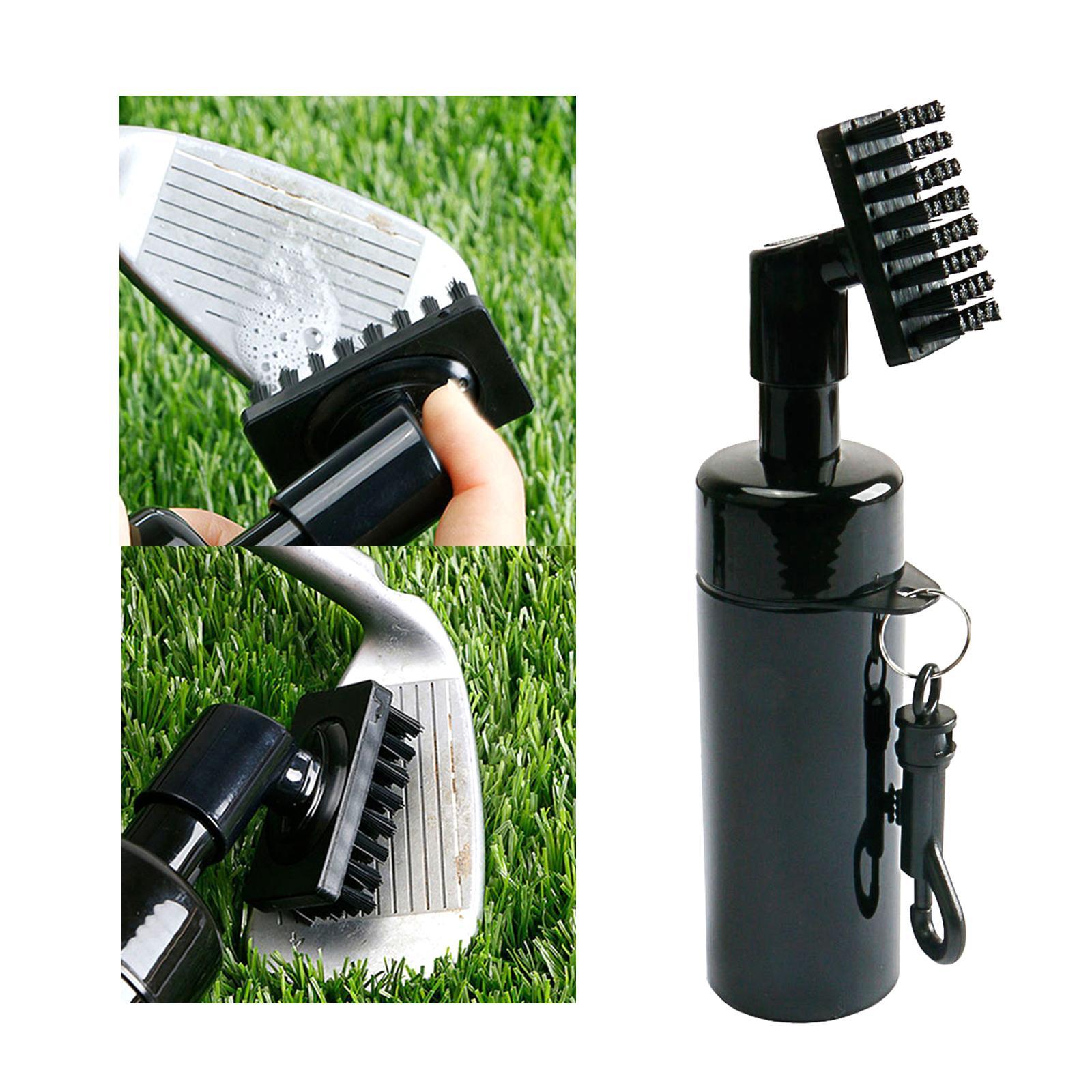 3Pcs Golf Club Groove Brush with Water Bottle Professional Lightweight