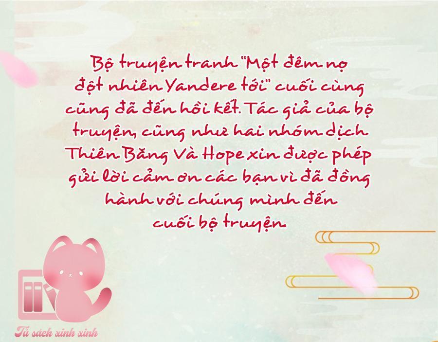 một đêm nọ đột nhiên yandere tới! chapter 150 44