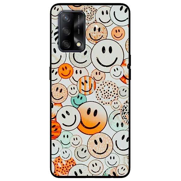 Ốp lưng dành cho Oppo A54 - A74 - A94 - A15 / A15s mẫu Họa Tiết Mặt Cười
