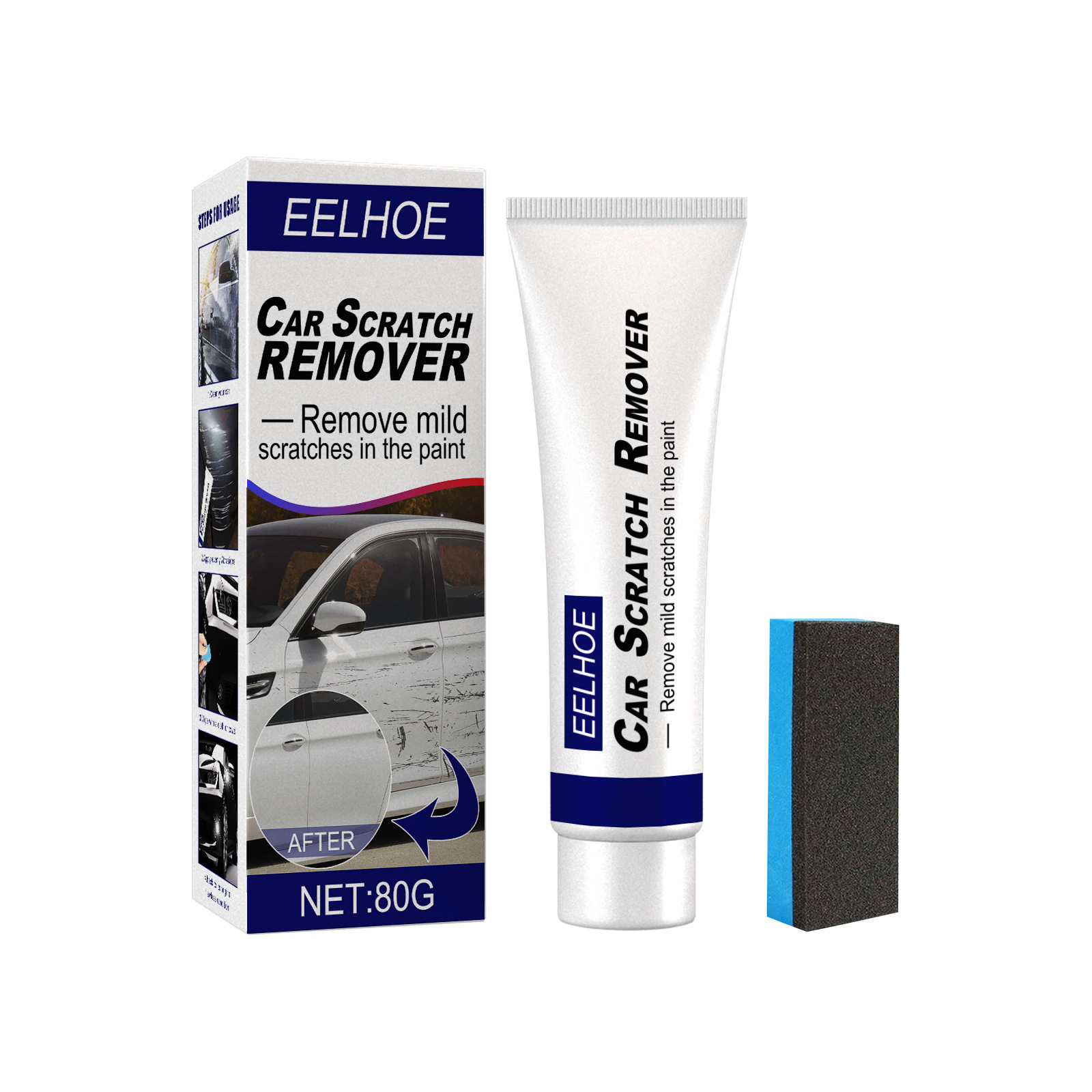 Tuýp Kem Xóa Vết Xước Xe Hơi Cao Cấp REMOVER 80g- Hàng Nhập Khẩu