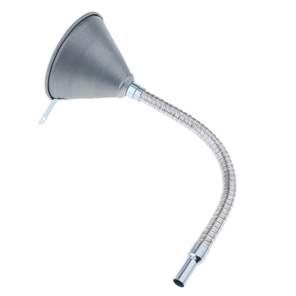 Universal Car Motorcycle Truck Vehicle Gas Oil Water Fuel Funnel