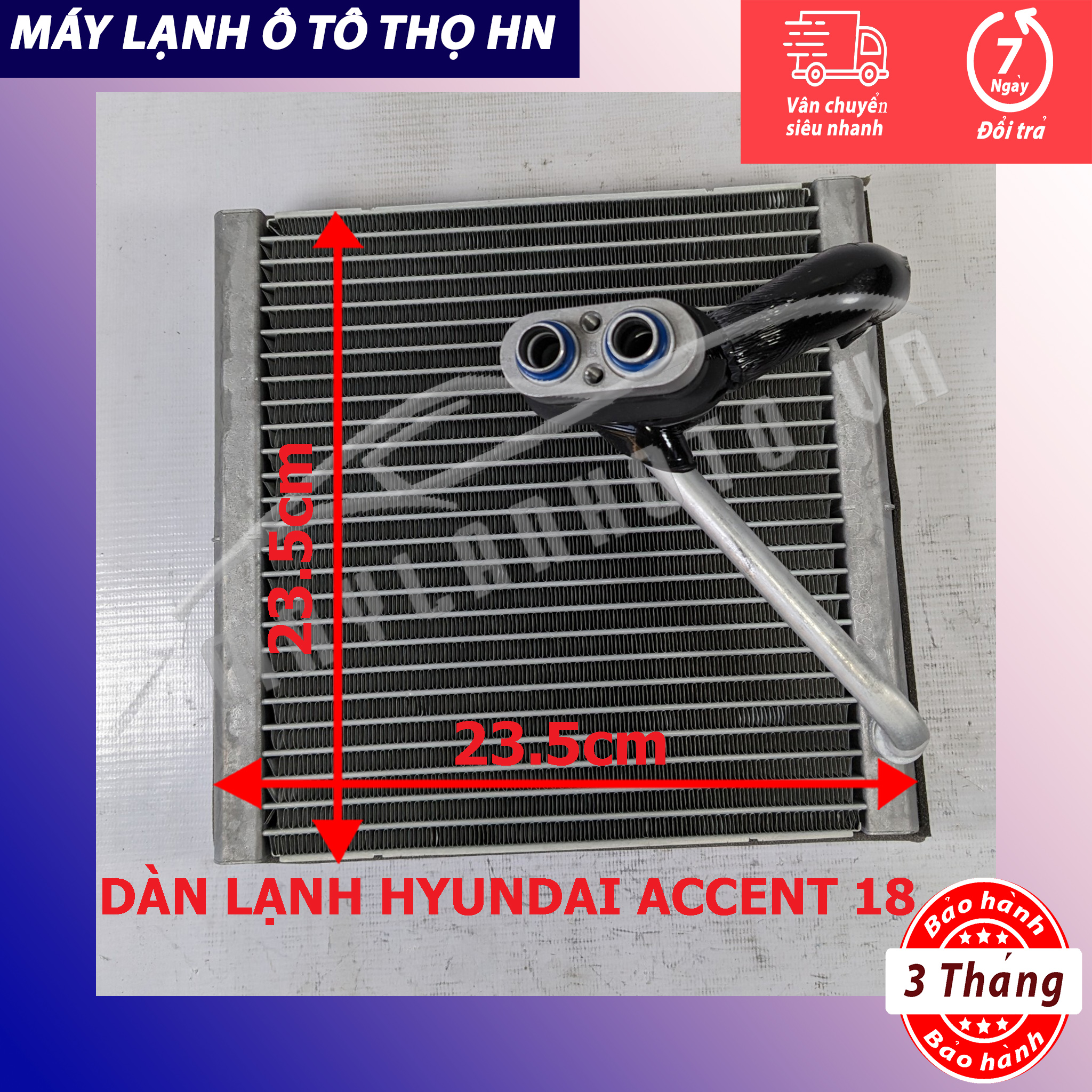 Dàn lạnh Hyundai Accent 2018 2019 2020 hàng xịn Hàn Quốc 18 19 20