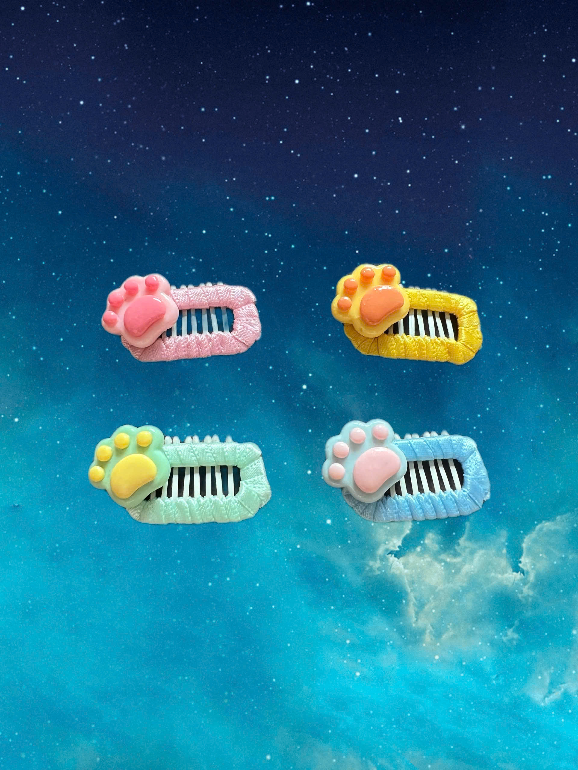 NƠ KẸP TÓC BUỘC TÓC CÀI TÓC CHÂN CHÓ MÈO THỜI TRANG DỄ THƯƠNG MÃ 37 CHO THÚ CƯNG CHÓ MÈO