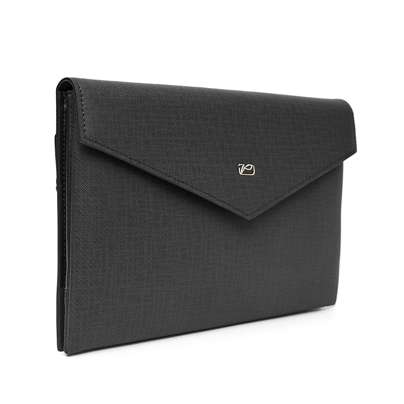 VÍ NAM CẦM TAY ENVELOPE-LNC-220007-A-BLK