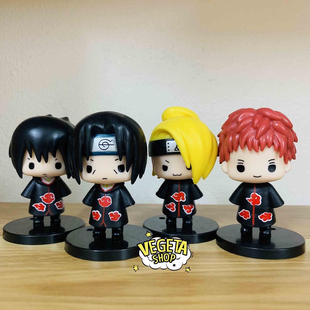 Mô hình Naruto - Naruto Lục đạo Minato Sasuke Itachi Gaara Hinata Jiraiya Sasori Shikamaru Kushina Deidara - Cao 7~8cm
