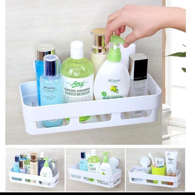 Kệ hít chân không đựng đồ nhà tắm siêu chắc