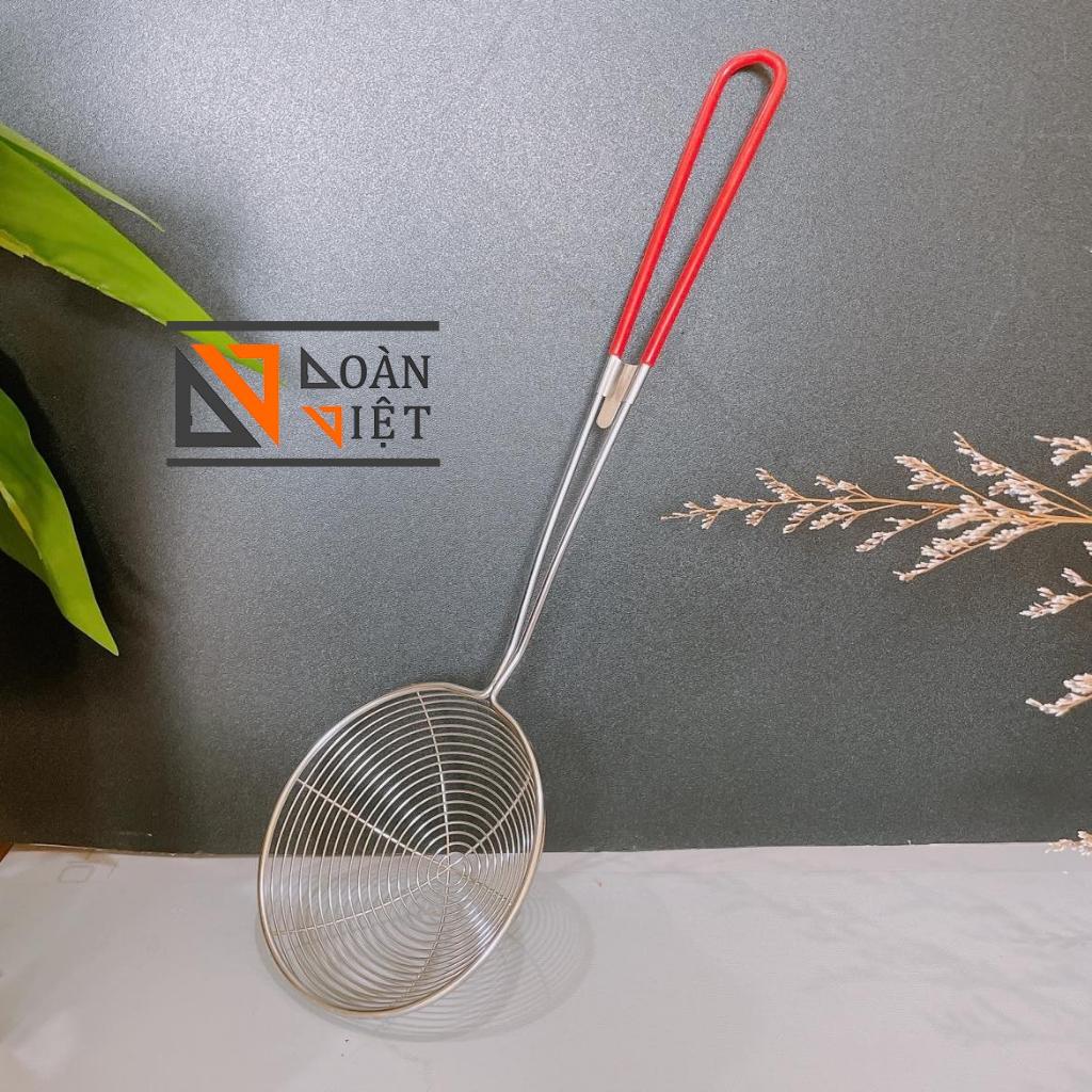 Vợt /Vá/Muỗng múc thạch, trân châu, topping các loại.. Inox , cán bọc nhựa- nhiều size . Đồ dùng pha chế